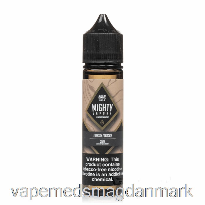 Vape Væske Tyrkisk Tobak - Mægtig Fugt - 60ml 6mg